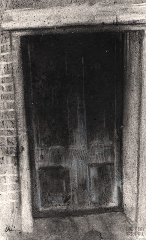 horror, jekyll, hyde, drawing, charcoal, chalk