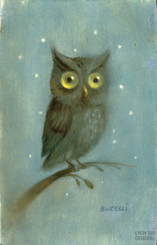 Owl by Chris Buzelli