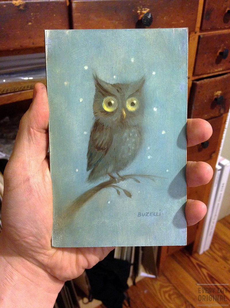 Owl by Chris Buzelli