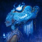 Intelligent Design Original Oil Painting by Kristina Carroll