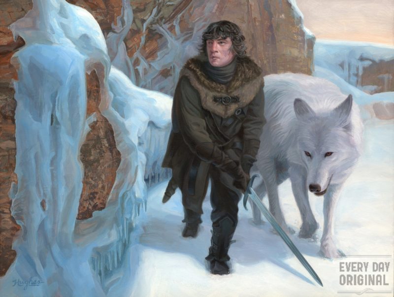 Beyond the Wall by Steven Hughes, Primary Hughes Illustration