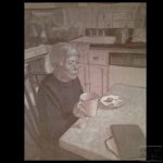 Study for "Pensando" by Ray Bonilla