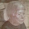 Study for "Pensando" by Ray Bonilla