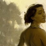 Vernal Equinox : Spring Planting Oil on Board by Rob Rey