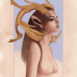 I love exploring the aspects of mantles of power and horns have always fascinated me.