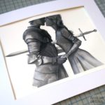 Lancelot and Guinevere by Michael Manomivibul