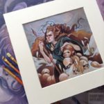 Boudica - original oil painting by Wylie Beckert