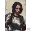 Portrait of Young Woman in Armor - Image 4