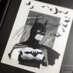 Collage of Batman by Steven Hughes (Primary Hughes Illustration)