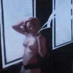 oil, nude, graphic, traditional, pin up