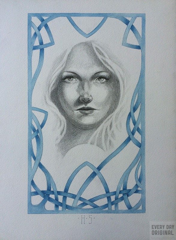 "Jofridr", art by HP Santoro