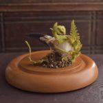 Mixed textile soft-sculpture specimen by Lana Crooks