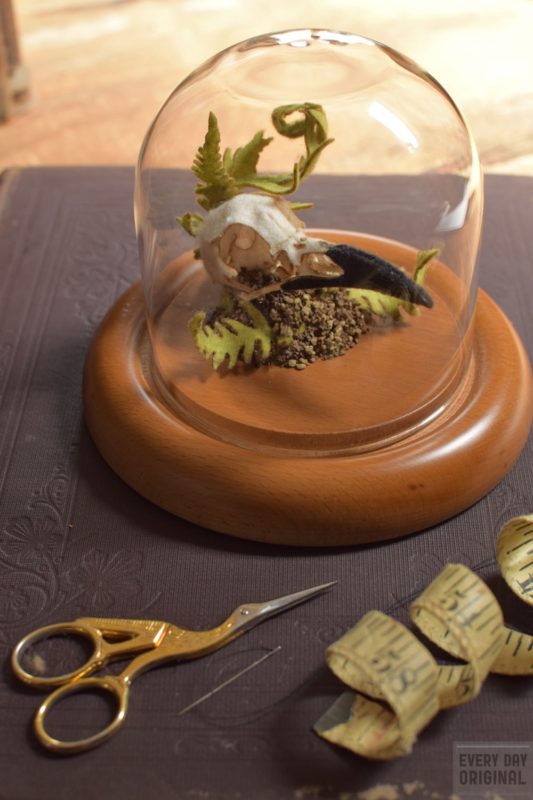 Mixed textile soft-sculpture specimen by Lana Crooks