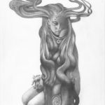 Graphite piece by Allen Williams