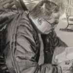 Study for "Win/PLace/Show: Pops" by Ray Bonilla