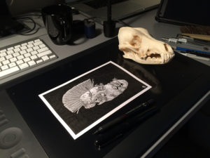 A previous client sent me animal skulls as a show of appreciation. I appreciate animal skulls as shows of appreciation.