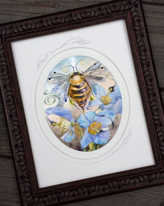 Watercolor art by Stephanie Law