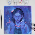 Painting by Zach Nien
