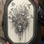 Mourning Birds Drawing