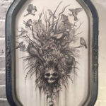 Mourning Birds Drawing,