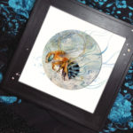 Watercolor Painting by Stephanie Law - "Trailing Blue"