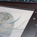 Watercolor Painting by Stephanie Law - "Trailing Blue"