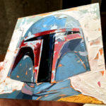 Boba Fett original art by Bud Cook