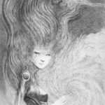 Female Elemental figure done in graphite on Stonehenge Cream Journal paper