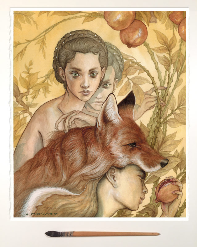 Watercolor painting by Jason Mowry