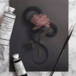 An original oil painting by Miranda Meeks.