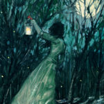 Firefly and Lantern Painting