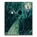 Firefly and Lantern Painting