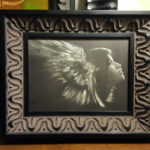 Allen Williams March EDO in graphite on claybord