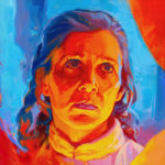 Portrait of Princess Leia by Bud Cook