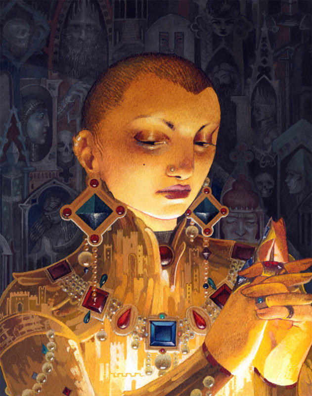 serena malyon illustration every day original covetous