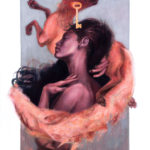 The Thought Fox Oil Painting