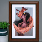 The Thought Fox - Framed