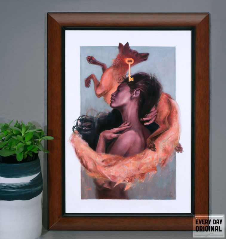 The Thought Fox - Framed