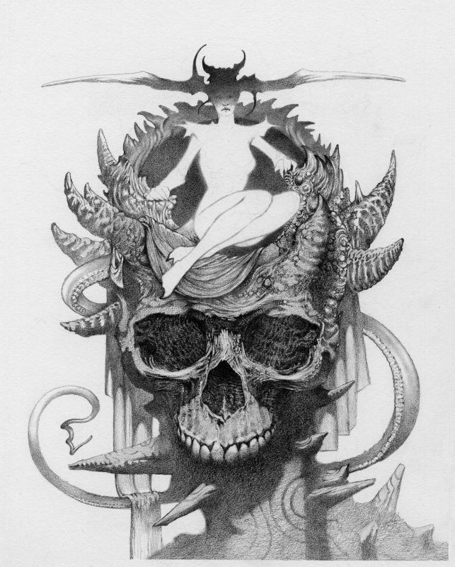 Allen Williams graphite piece