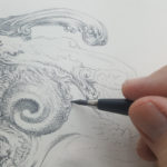 Allen Williams graphite piece Little Sister