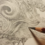 Allen Williams graphite piece Little Sister