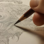 Allen Williams graphite piece Little Sister