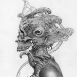 Allen Williams graphite piece Little Sister