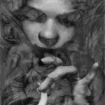 Allen Williams Powdered graphite Dec EDO