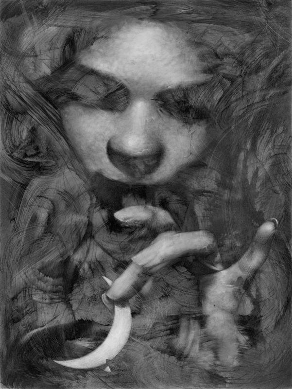 Allen Williams Powdered graphite Dec EDO