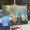 Around the Corner - Bears Den - Framed