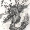 Vulpine, Drawing - Image 2