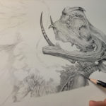 Allen Williams Original pencil piece