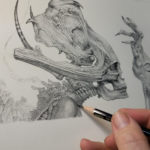 Allen Williams Original pencil piece