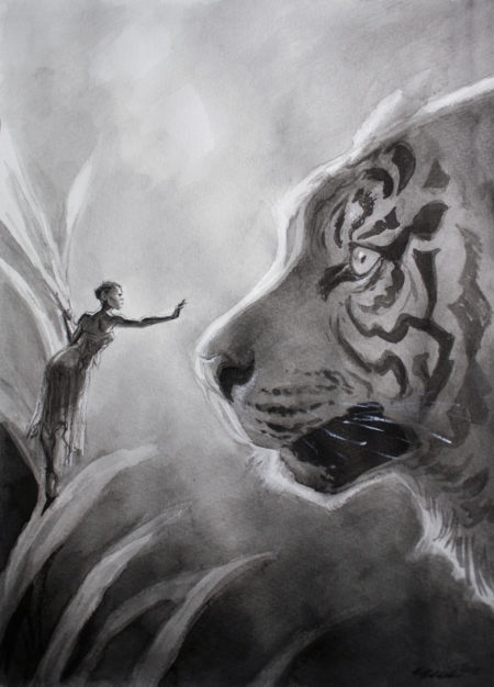 "Alice and the Tiger" by Mia Araujo